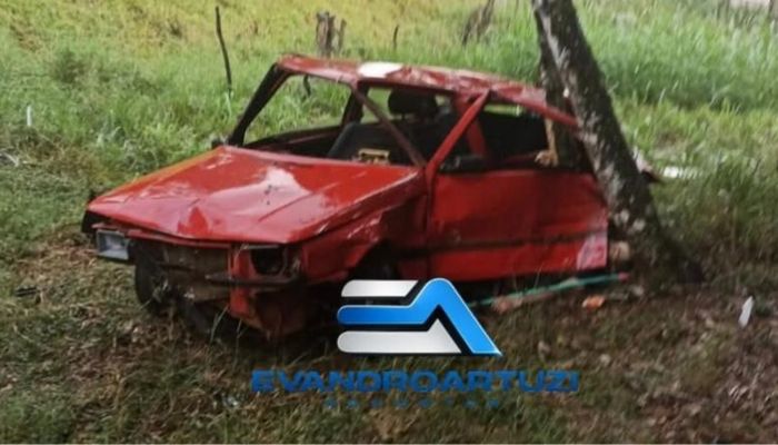 Laranjeiras - Condutor morre após capotar veículo na BR 158 